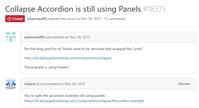 GitHub:Collapse Accordion is still using Panels