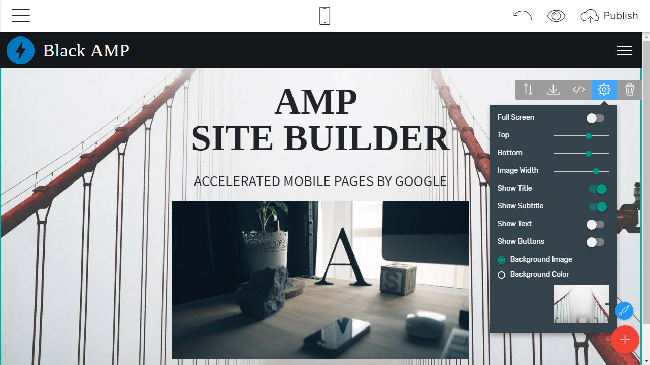 Mobile-friendly Webpage Maker