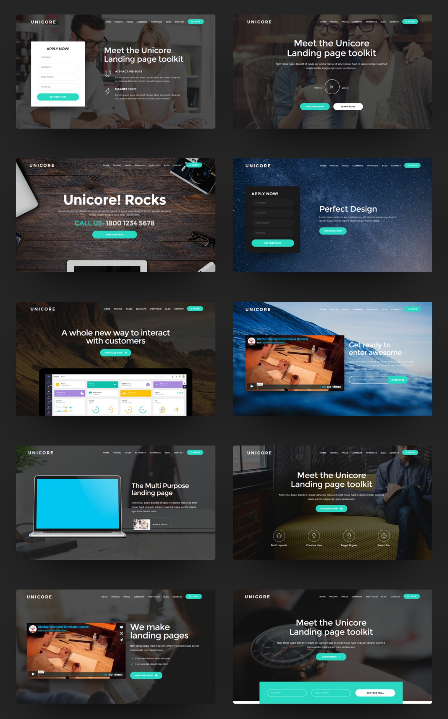 Premium Bootstrap Flat Theme Download