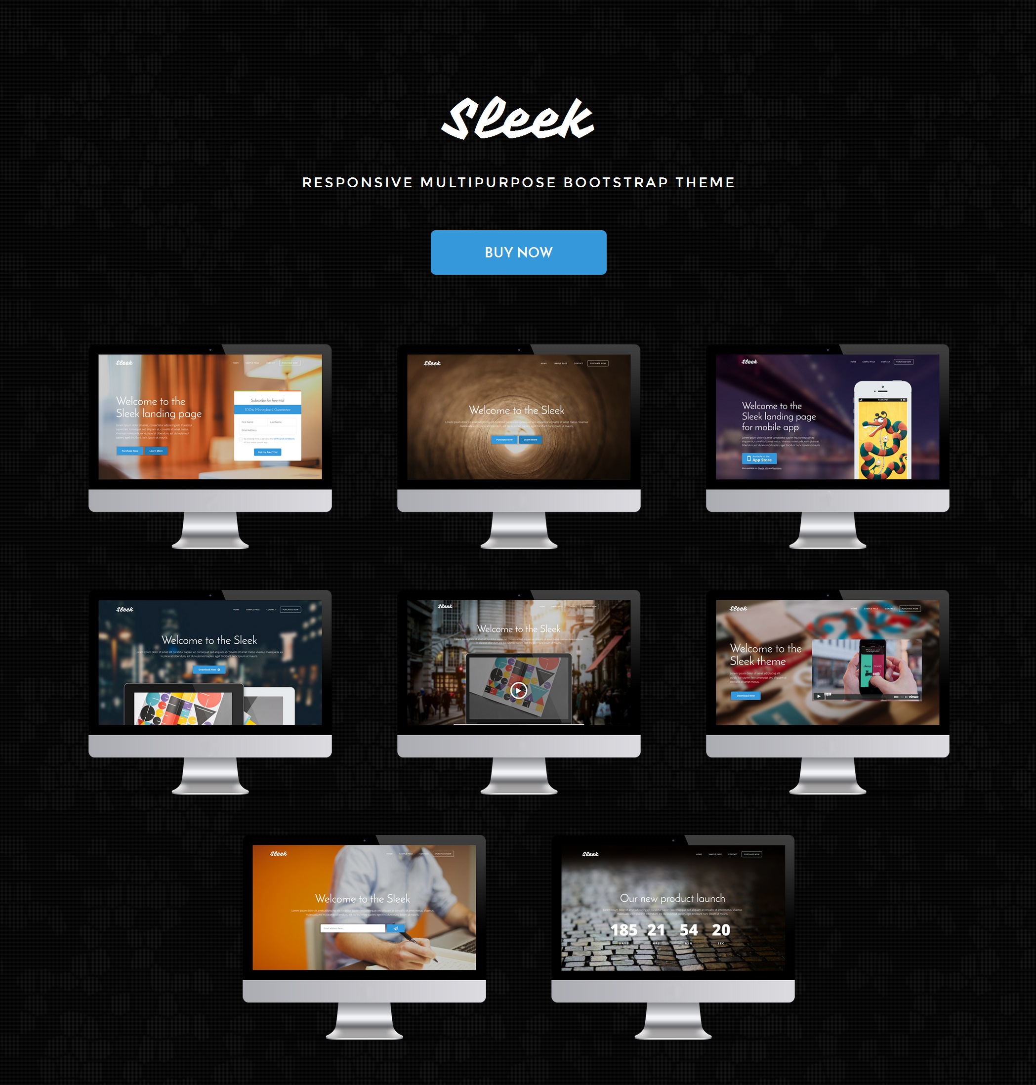 CSS3 Bootstrap Design Theme