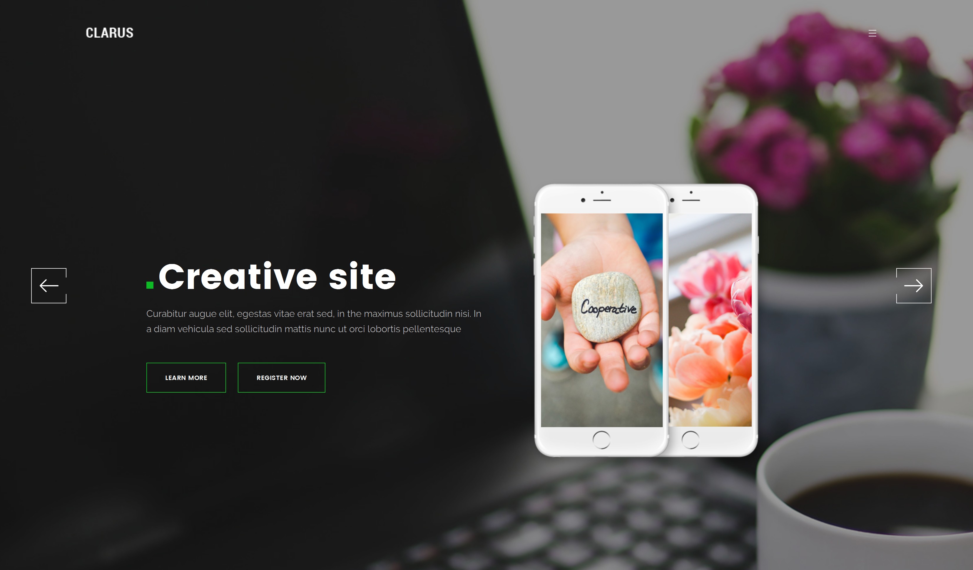 CSS3 Bootstrap Starter Theme